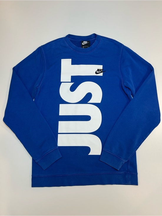 Nike Other - Nike Sportswear JDI Crewneck Sweatshirt Royal Blue Bold Vertical Just Logo